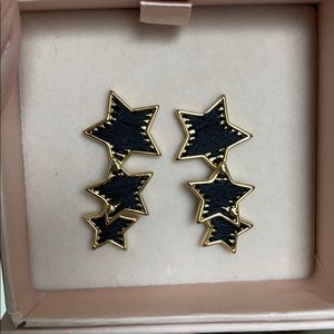 Mignonne Gavigan Star earrings black/gold